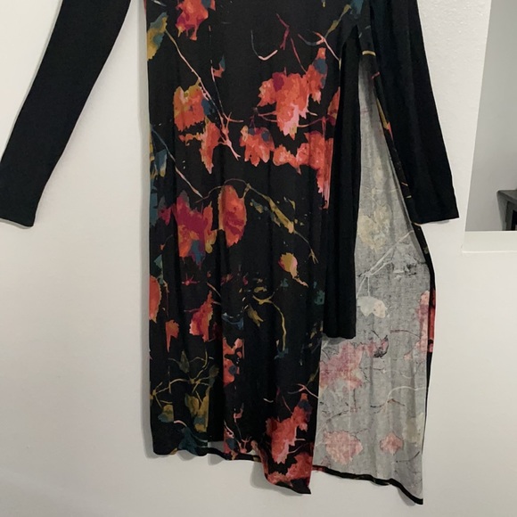 BCBG MaxAzaria black/floral dress - Picture 7 of 7